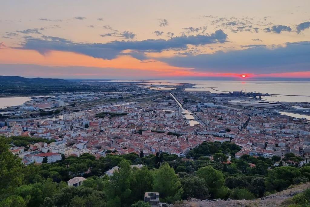 Appartement T4 Centre Ville Sete Tout Confort 3 Chambres 外观 照片